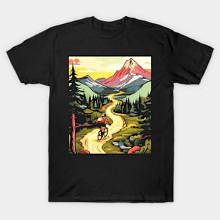 Mountain Bike Adventure, Sports T-Shirt